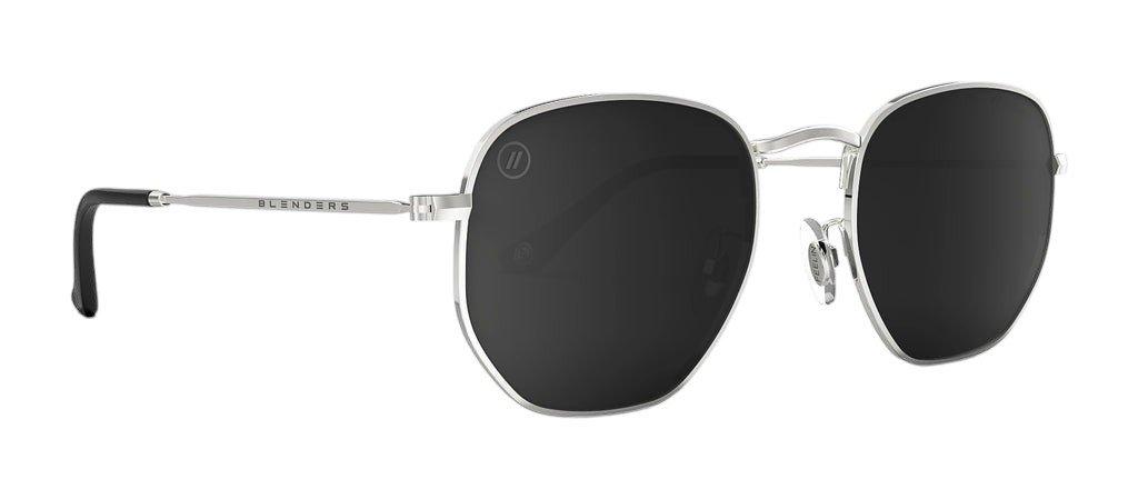 Blenders Hexagram Sterling J Sunglasses - SILVER